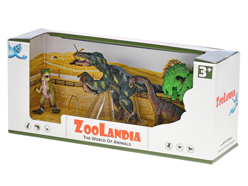 Zoolandia dinosaurus 4 druhy