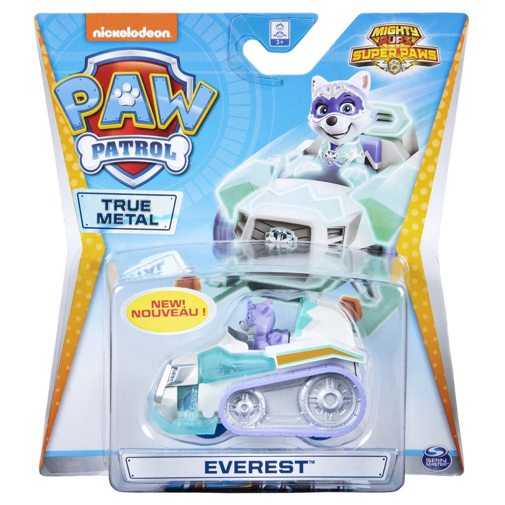 Spin Master PAW PATROL KOVOVÁ AUTÍČKA SUPER HRDINŮ RUBBLE 2
