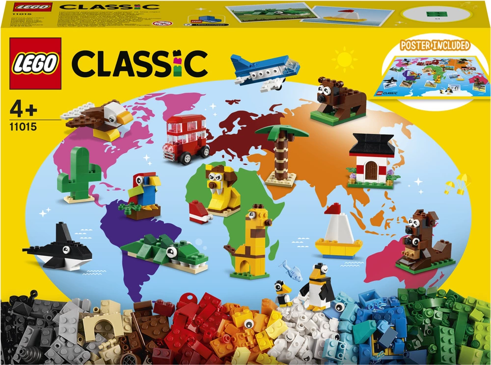 LEGO® Classic 11015 Cesta kolem světa