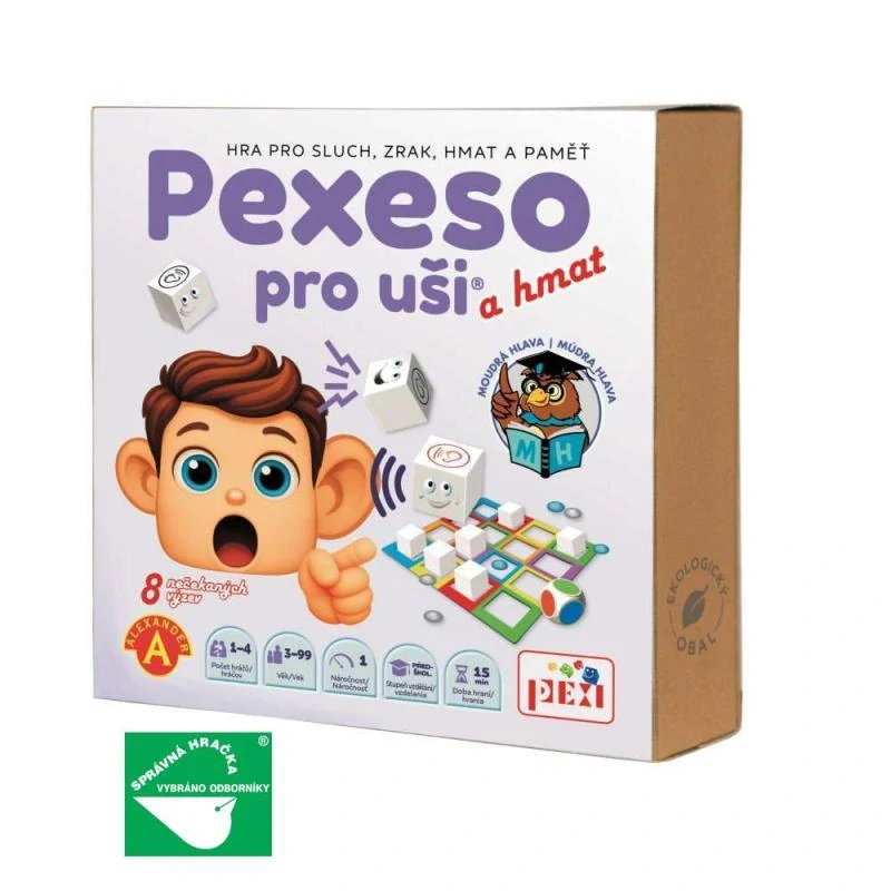 PEXI Pexeso pro uši® a hmat