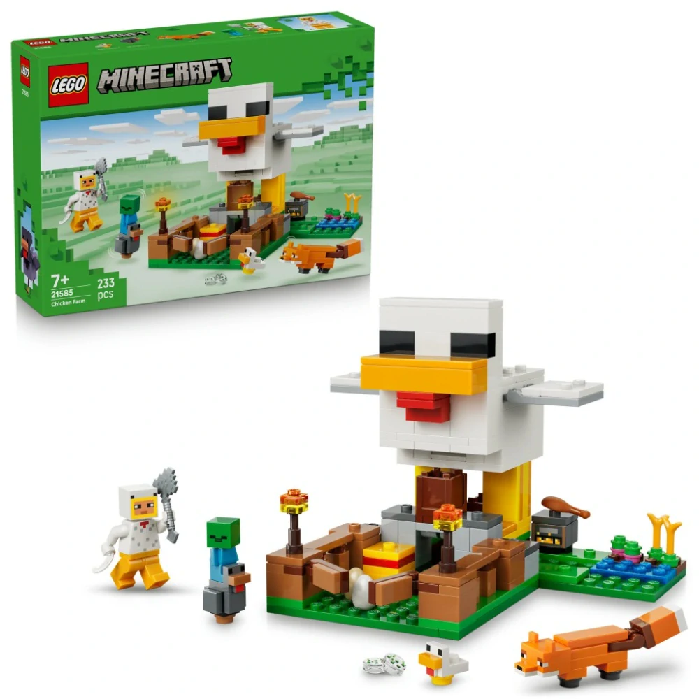 LEGO® 21585 Minecraft® Slepičí farma