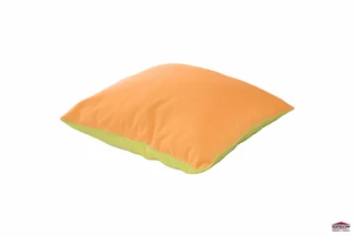 Domestav Polštář čtverec zeleno/oranžový