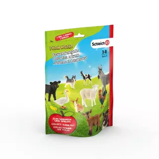 Schleich 87859 Sáček s překvapením - farmářská zvířátka L, série 4