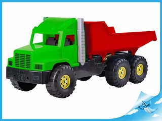 Auto nákladní 77 cm zeleno-červené