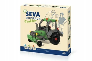 Seva Doprava Traktor 384 dílků