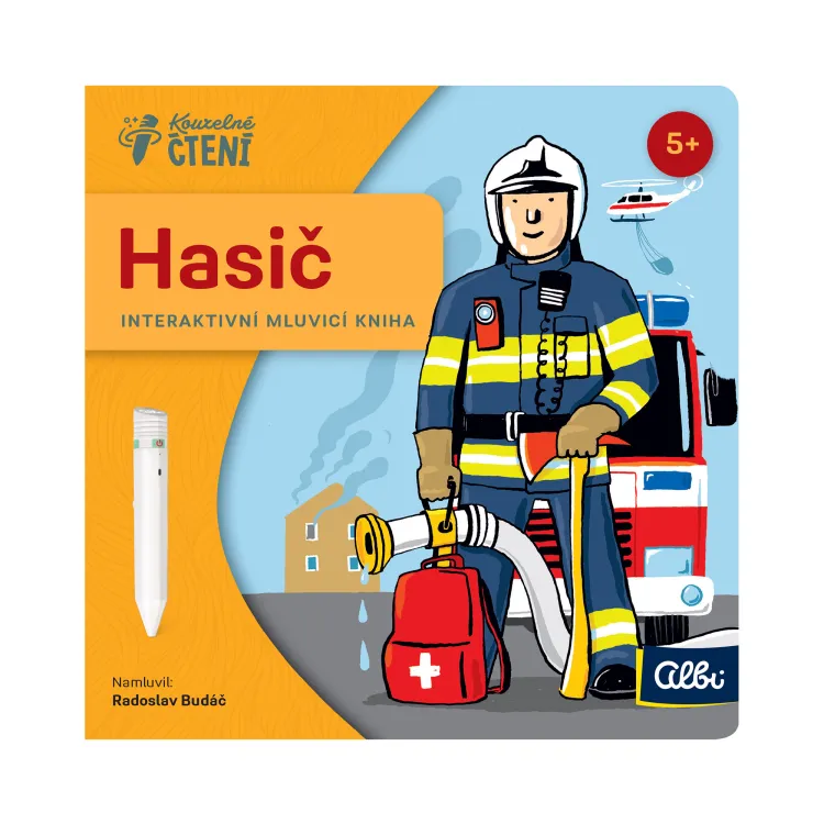 Albi Kouzelné čtení Minikniha povolání - Hasič