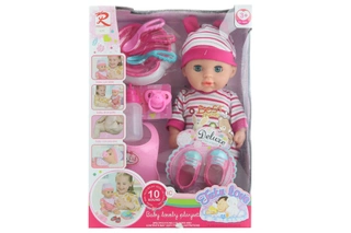 Lamps Miminko 29 cm zvukové s doplňky