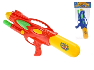 Vodní pistole 48 cm s pumpou 2 barvy v sáčku