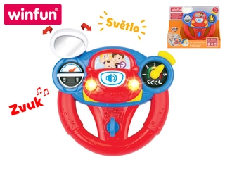 Winfun Volant 19 cm na baterie se světlem a zvukem 6m+ v krabičce