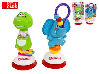 Mini Club zvířátka 18-20,5 cm 2 druhy 4m+ na kartě