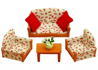 Sylvanian Families Sedací souprava se stolečkem