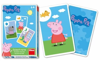 Černý Petr Prasátko Peppa/Peppa Pig společenská hra - karty v krabičce 6x9x1cm