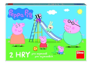 Dino Prasátko Peppa: Pojď si hrát a skluzavky