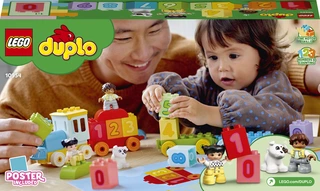 LEGO® DUPLO® My First 10954 Vláček s čísly – Učíme se počítat