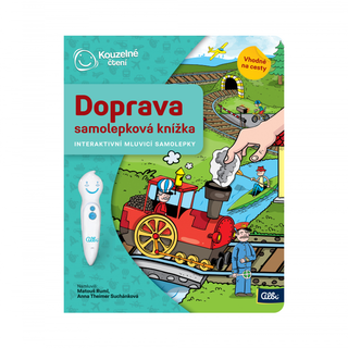Albi Kouzelné čtení Samolepková knížka Doprava