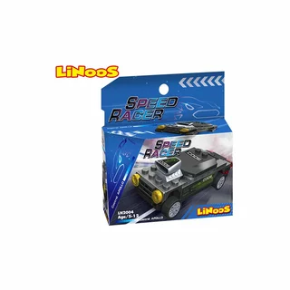 LiNooS auto sportovní na volný chod 49 ks