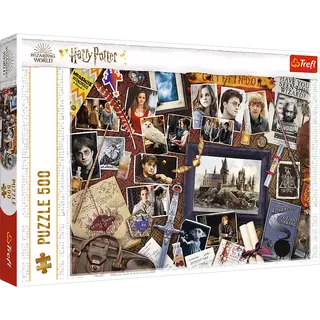 Trefl  Puzzle Harry Potter/Bradavické vzpomínky 500 dílků 48x34cm v krabici 40x27x4cm