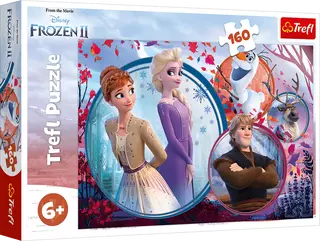 Trefl Puzzle Ledové království II/Frozen II 160 dílků 41x27,5cm v krabici 29x19x4cm