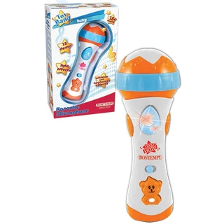 Bontempi Mikrofon karaoke se světelnými efekty pro nejmenší