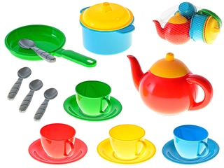 Mikro Trading Sada nádobí 16ks 12m+ v síťce