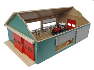 Kids globe 610250 kravín dřevěný 64x42x26,5cm 1:32 v krabičce