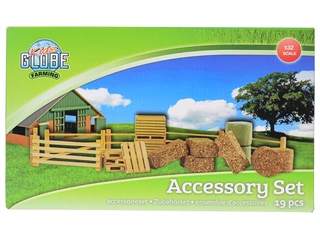 Kids Globe Sada doplňků k farmě 1:32 19ks v krabičce