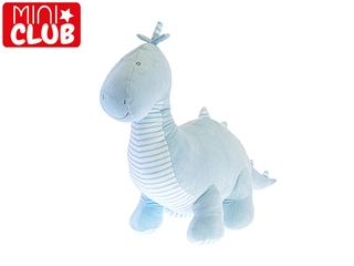 Dinosaurus plyšový 35cm modrý stojící 0m+