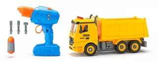Plastica Auto Sklápěčka na dálkové ovládání, stavebnice, 26cm
