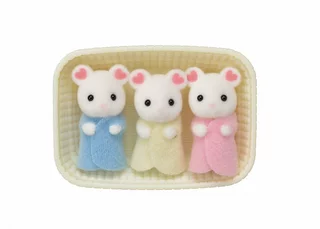 Sylvanian Families Baby Marshmallow myšky trojčata