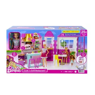Mattel Barbie RESTAURACE S PANENKOU HERNÍ SET