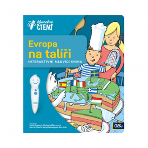 Albi Kouzelné čtení Kniha Evropa na talíři