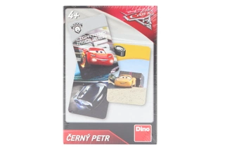 Dino karty Černý Petr - Cars 3