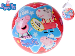 Míč 20cm Peppa Pig 10m+ v síťce