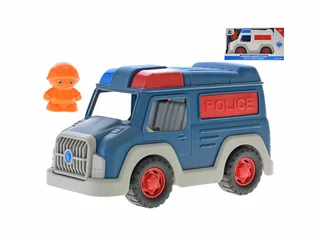Auto 23cm volný chod s figurkou 2druhy v krabičce