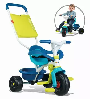 Smoby Tříkolka Be Fun Confort modrá