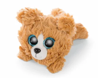 NICI Glubschis plyš Pejsek Lollidog ležící, 15 cm