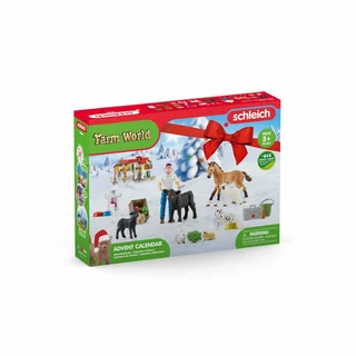Schleich 98643 Adventní kalendář Schleich 2022 - Domácí zvířata