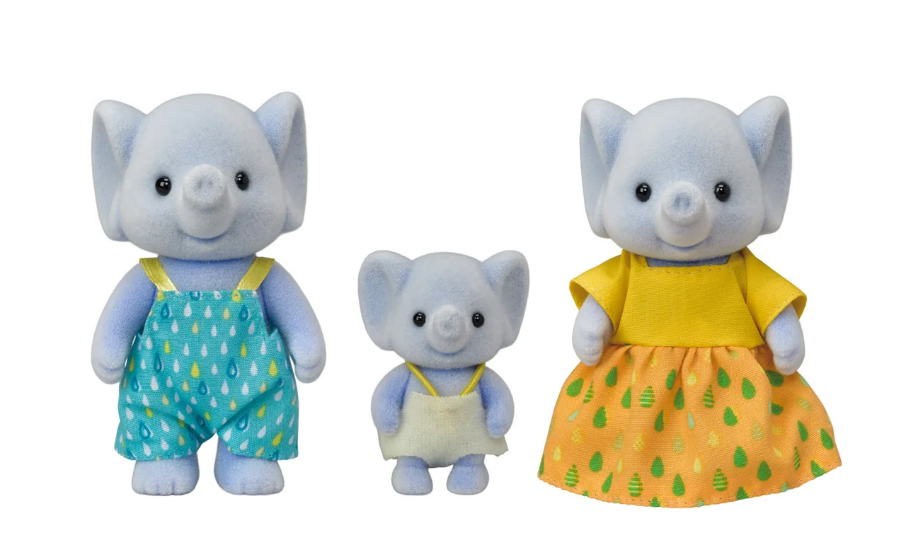Sylvanian Families Rodina 3 slonů
