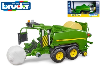 Bruder 2032 Balíkovač s obalovačem JOHN DEERE C441R