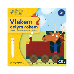 Albi Kouzelné čtení Leporelo Vlakem celým rokem