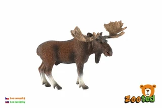 Los evropský zooted plast 13cm
