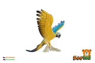 Ara ararauna zooted plast 9cm