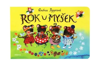 Knížka Rok u myšek CZ text 24x16cm