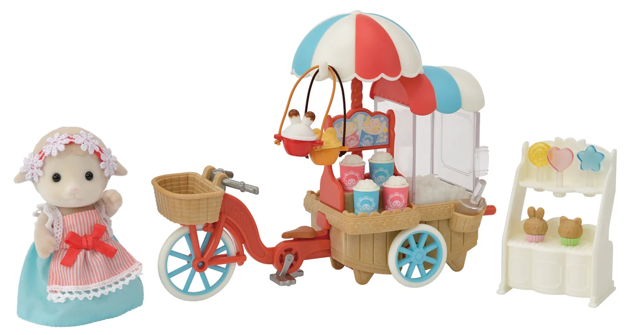 Sylvanian Families Popcorn pojízdná prodejna s ovečkou
