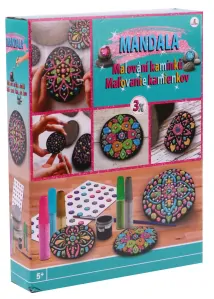 RMS Malování na kamínky třpytivá Mandala