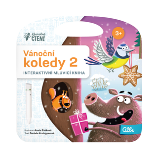 Albi Kouzelné čtení Kniha Zpívánky Vánoční koledy 2