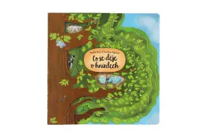 Albatros Knížka Co se děje v hnízdech CZ text 23x23cm