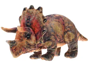 Triceratops plyšový 45cm stojící 