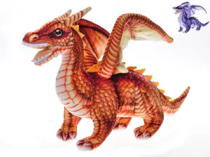 Mikro Trading Drak plyšový 42cm stojící