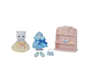 Sylvanian Families Šaty a ozdoby pro princezny s kotětem